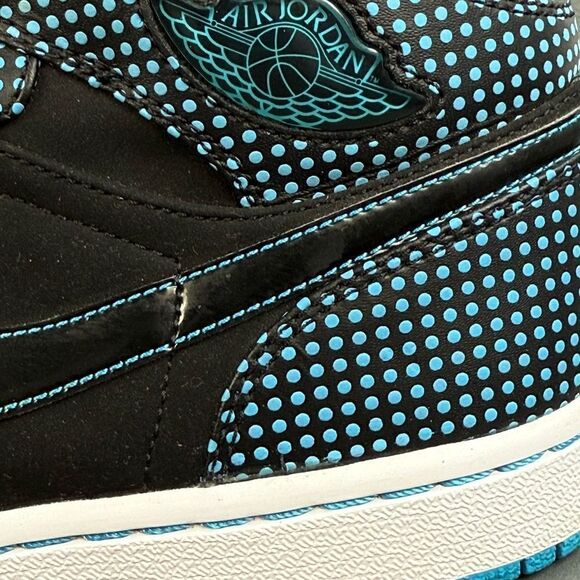 Jordan 1 Retro Polka Dot Laser Blue sneaker shoes men’s size 8 - Picture 5 of 11